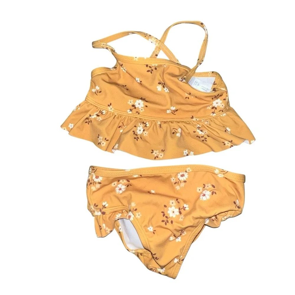 Bundle Of 4 Toddler Girl 2 Piece Bathing Suits 18 Months Beach Stars Mermaid USA